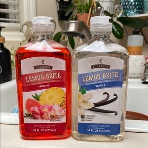 Lemon Brite Tropical and Vanilla Hand Dishwashing Liquid
